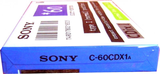 Compact Cassette Sony CDix I 60 "C-60CDX1a" Type I Normal 1992 Japan