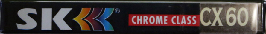 Compact Cassette SK CX II 60 Type II Chrome 1997 Europe