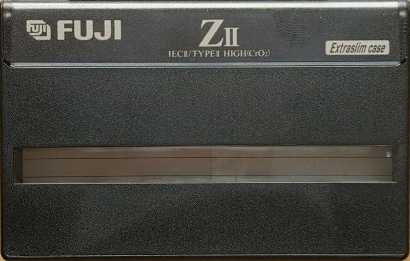 Compact Cassette Fuji Z II 60 Type II Chrome 1995 North America