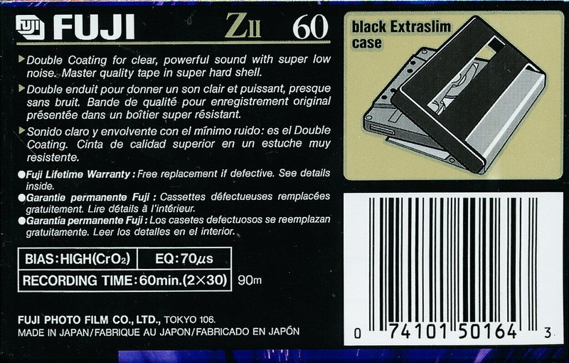 Compact Cassette: FUJI Fuji - Z II 60