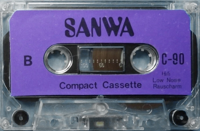 Compact Cassette Sanwa 90 Type I Normal 1980 Hong Kong