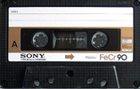 Compact Cassette Sony FeCr 90 Type III Ferro Chrome 1979 North America