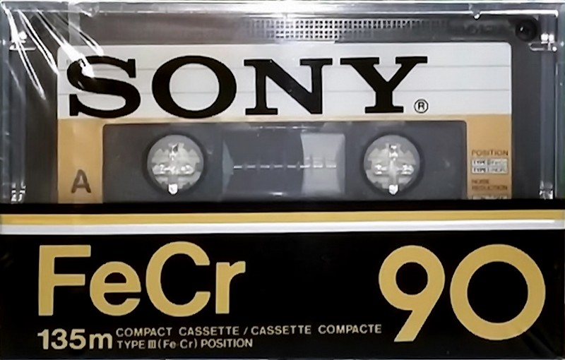 Compact Cassette: Sony  - FeCr 90