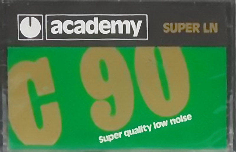 Compact Cassette Academy 90 Type I Normal 1980 Hong Kong