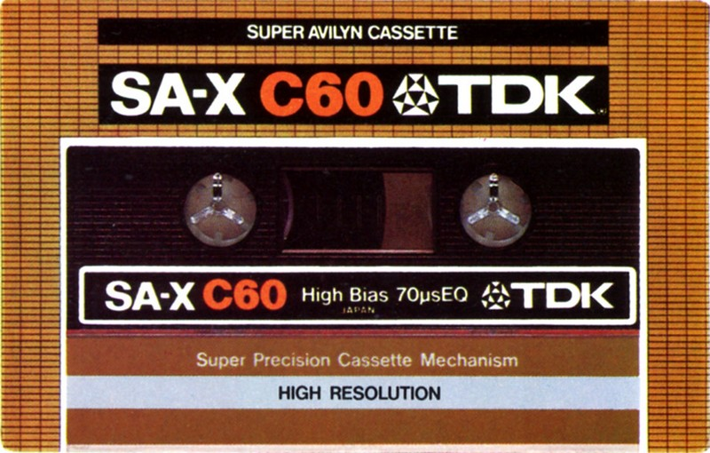 Compact Cassette: TDK  - SA-X 60