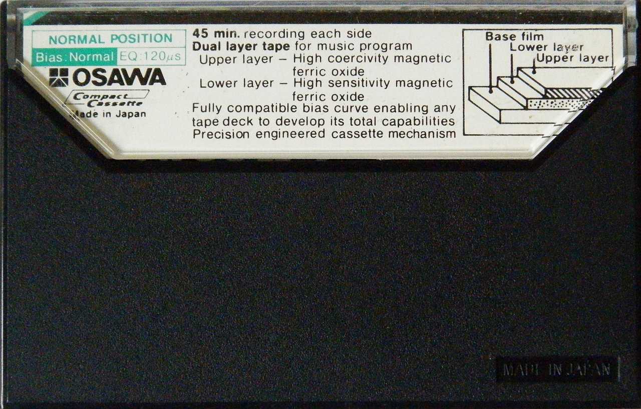 Compact Cassette Osawa LH 90 Type I Normal 1983 Japan