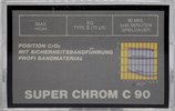 Compact Cassette Alcon 90 Type II Chrome Germany