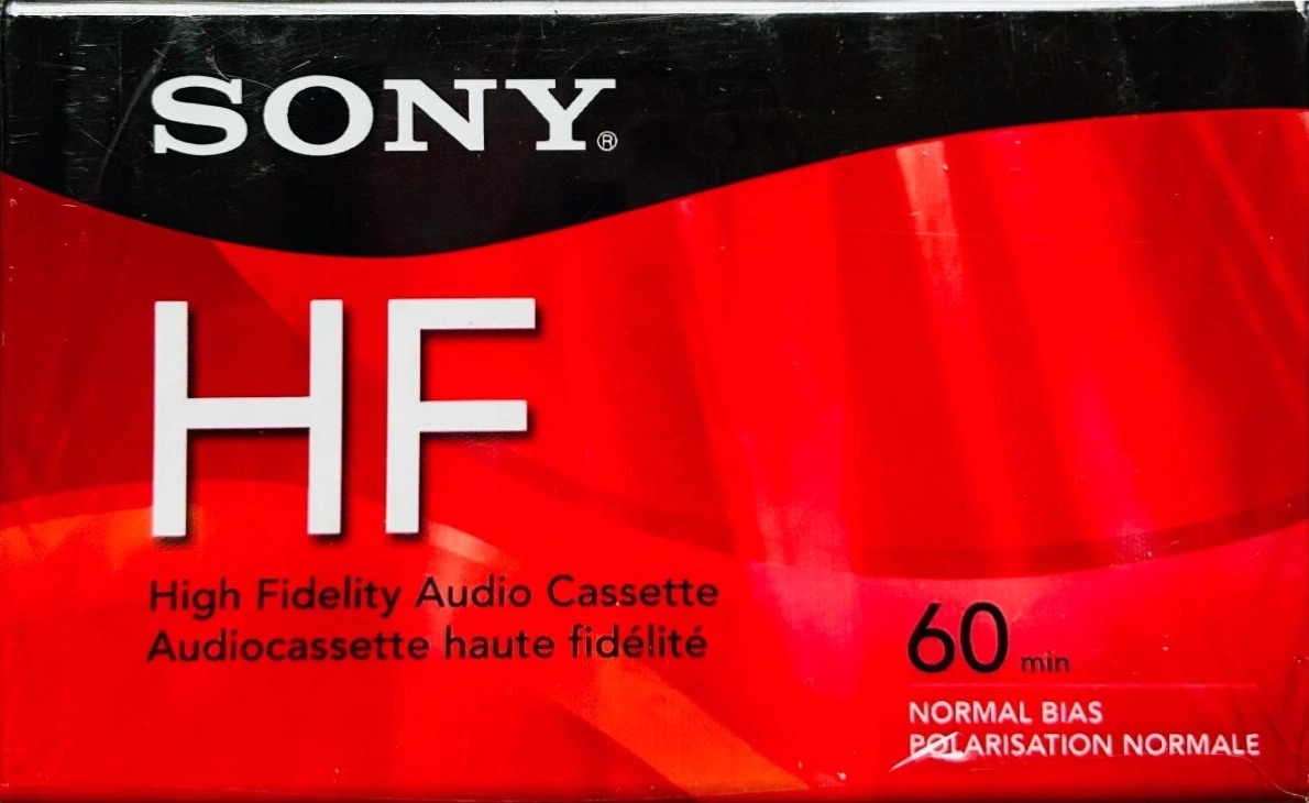Compact Cassette Sony HF 60 "C60HFR" Type I Normal 2008 North America