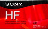 Compact Cassette Sony HF 60 "C60HFR" Type I Normal 2008 North America