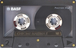 Compact Cassette BASF Chrome Maxima II 90 Type II Chrome 1991 Europe