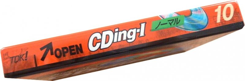 Compact Cassette TDK CDing 1 10 "CD1-10F" Type I Normal 1994 Japan