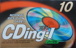 Compact Cassette TDK CDing 1 10 "CD1-10F" Type I Normal 1994 Japan