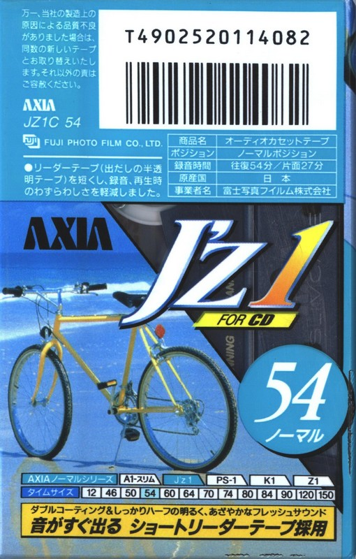 Compact Cassette: FUJI AXIA - J`z 1 54