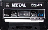 Compact Cassette Philips Metal 90 Type IV Metal 1978 Europe