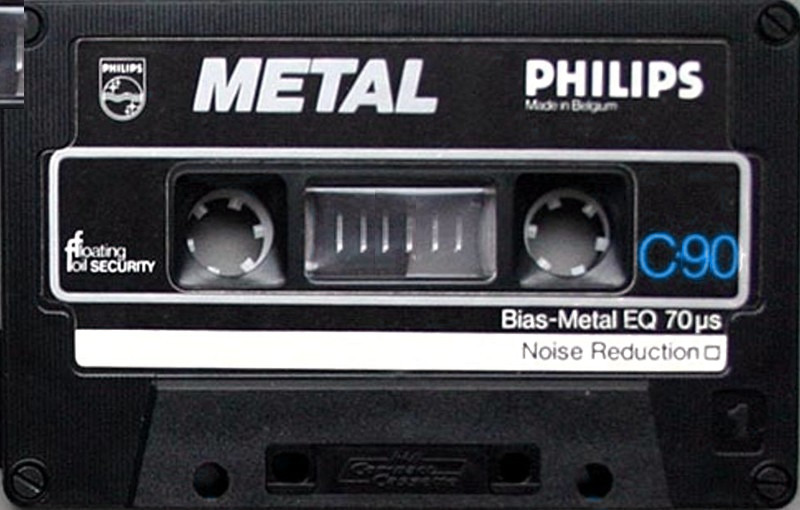 Compact Cassette: Philips  - Metal 90