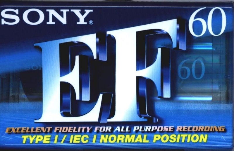 Compact Cassette: Sony  - EF 60