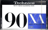 Compact Cassette Technics XA 90 "RT-90XA" Type II Chrome 1978 Japan