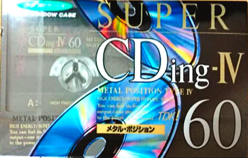 Compact Cassette: TDK  - Super CDing-IV 60