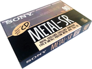 Compact Cassette Sony Metal SR 90 Type IV Metal 1990 Canada, USA