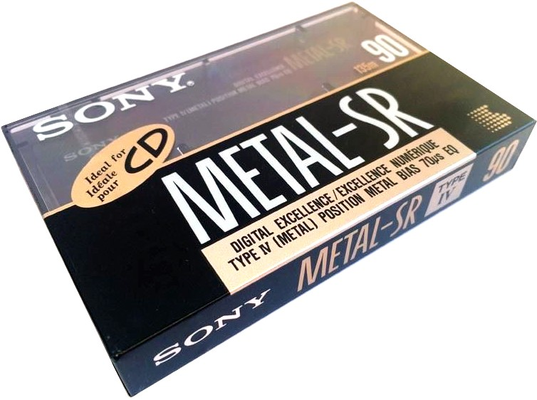 Compact Cassette: Sony  - Metal SR 90