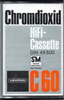 Compact Cassette Grundig HiFi-Cassette 60 Type II Chrome 1974 Europe
