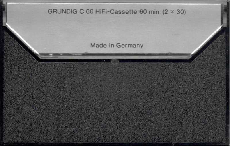 Compact Cassette: BASF Grundig -  60