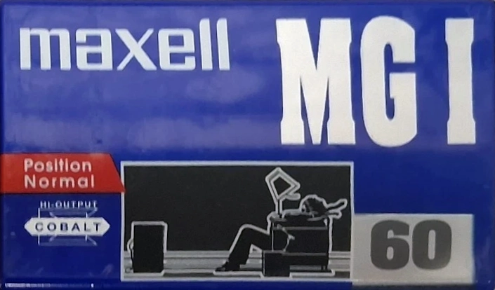Compact Cassette Maxell MG 60 "MG I" Type I Normal 1996 Europe