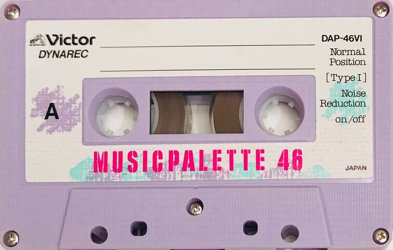 Compact Cassette Victor Musicpalette 46 "DAP-S46VI" Type I Normal 1985 Japan