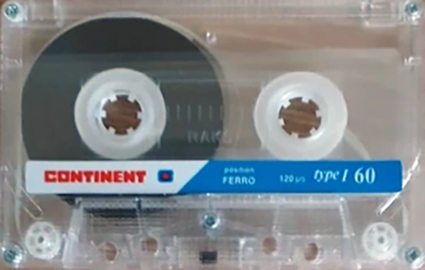 Compact Cassette Continent / Continente CD-X 60 Type I Normal 1985 France