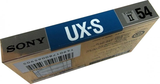 Compact Cassette Sony UX-S 54 Type II Chrome 1988 Japan