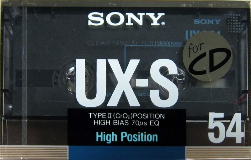 Compact Cassette: Sony  - UX-S 54