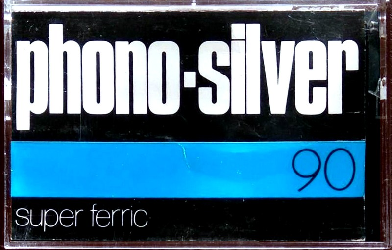 Compact Cassette Phono-Silver 90 Type I Normal Yugoslavia