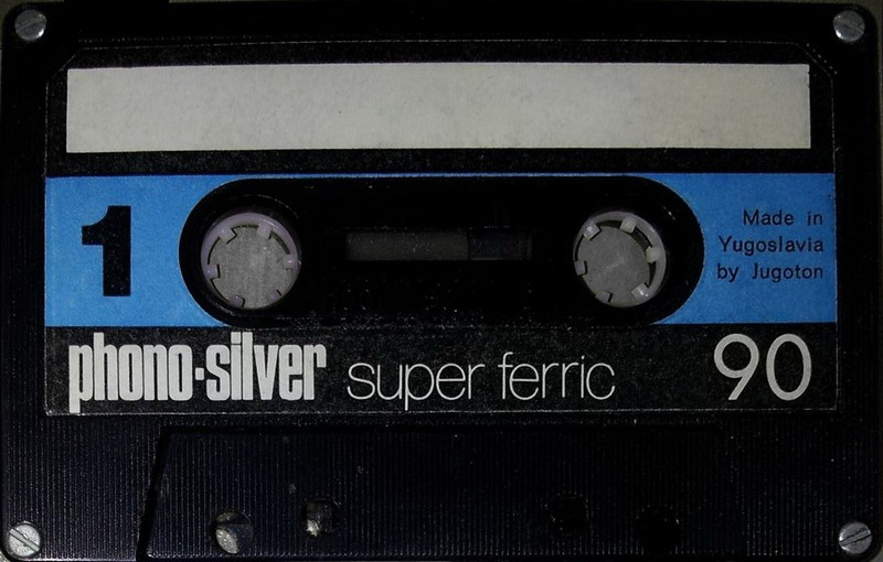Compact Cassette Phono-Silver 90 Type I Normal Yugoslavia