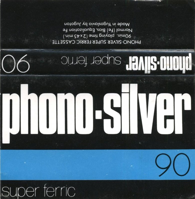 Compact Cassette: Unknown Phono-Silver -  90