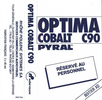 Compact Cassette Pyral Optima Cobalt 90 Type I Normal 1974 France