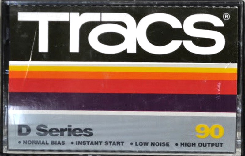 Compact Cassette Tracs D Series 90 Type I Normal 1982 USA