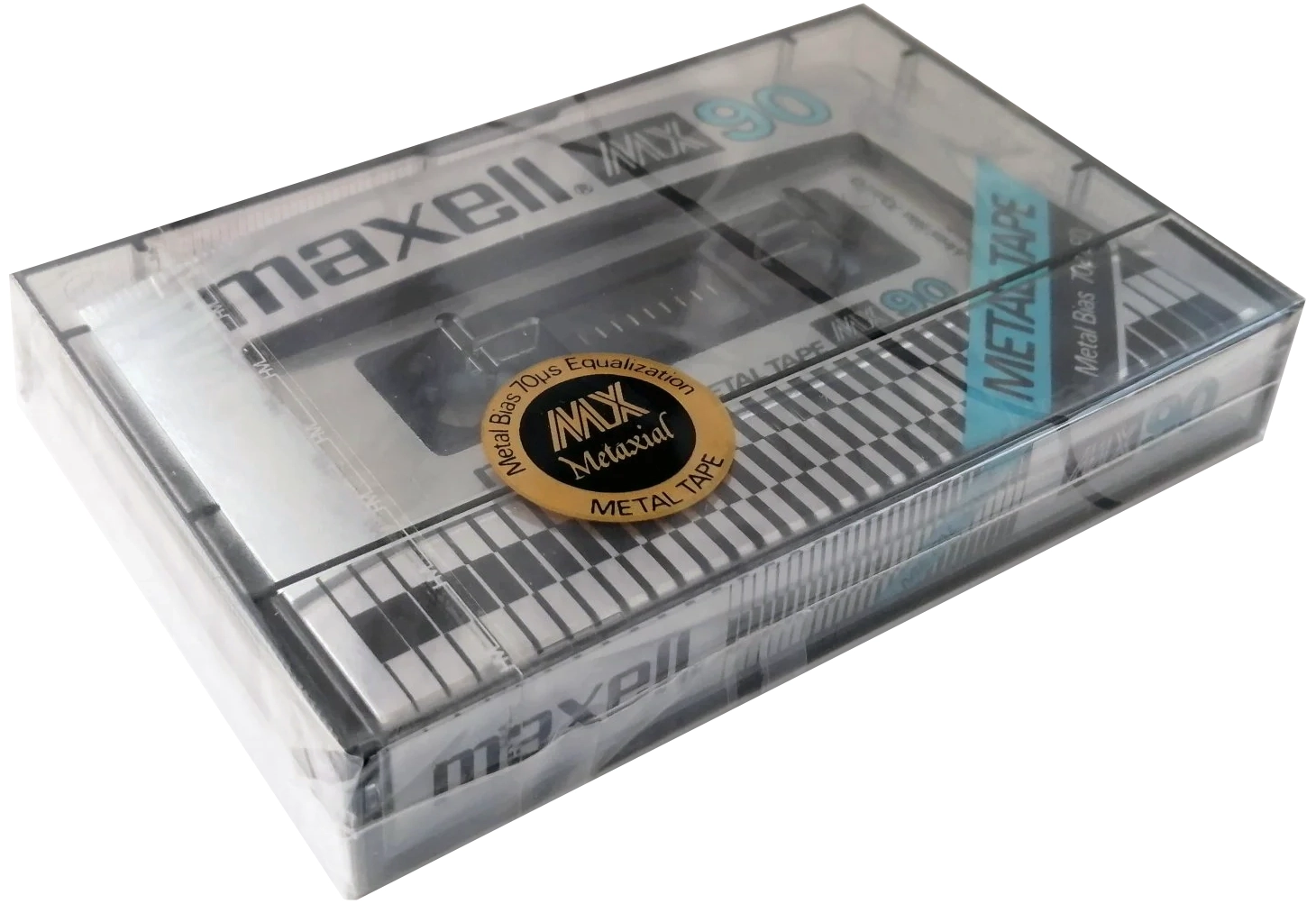 Compact Cassette Maxell MX 90 Type IV Metal 1978 USA