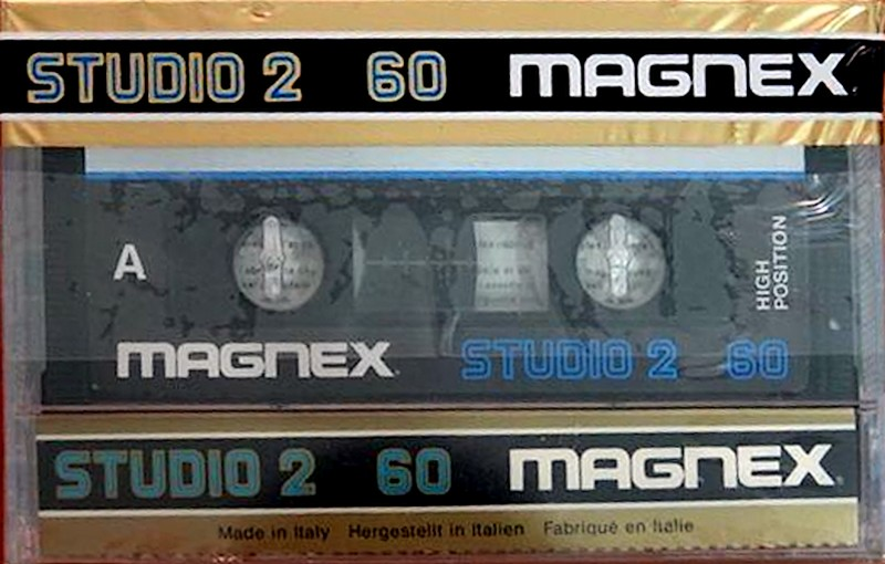 Compact Cassette: FUJI Magnex - Studio 2 60