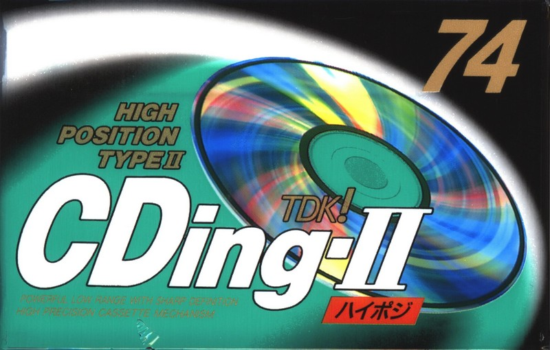 Compact Cassette: TDK  - CDing-II 74