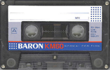 Compact Cassette Baron KM 60 "KM" Type I Normal 1986 Japan