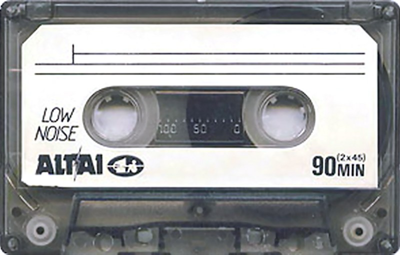 Compact Cassette Alta 1 90 Type I Normal Hong Kong