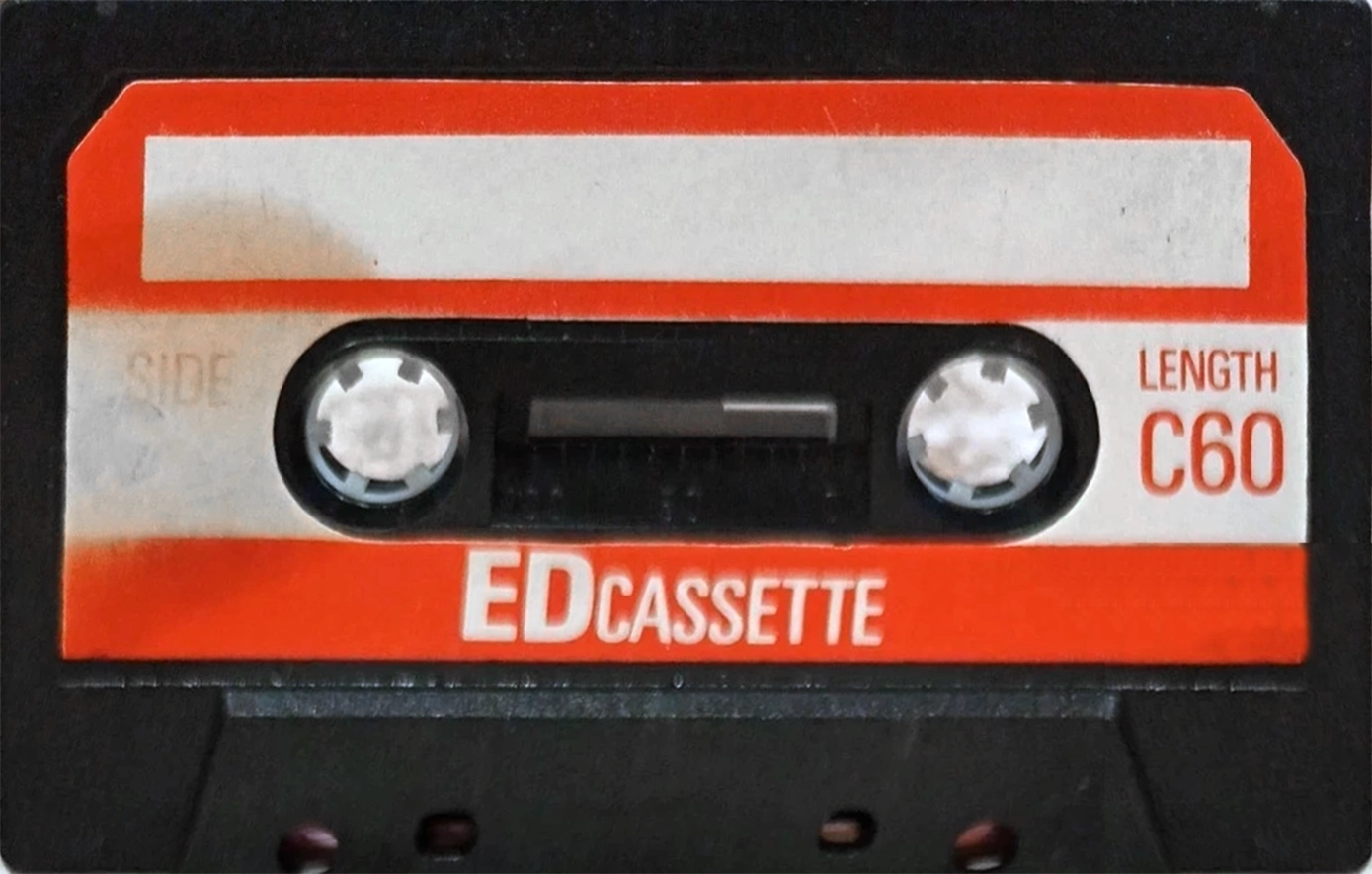 Compact Cassette EDcassette 60 Type I Normal UK