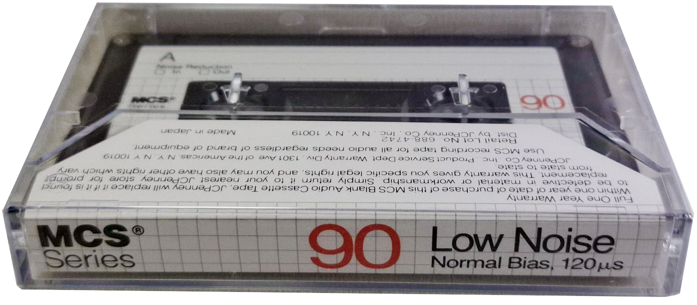 Compact Cassette MCS 90 Type I Normal 1980 USA
