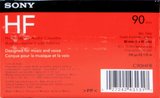Compact Cassette Sony HF 90 "C90HFR" Type I Normal 2008 North America