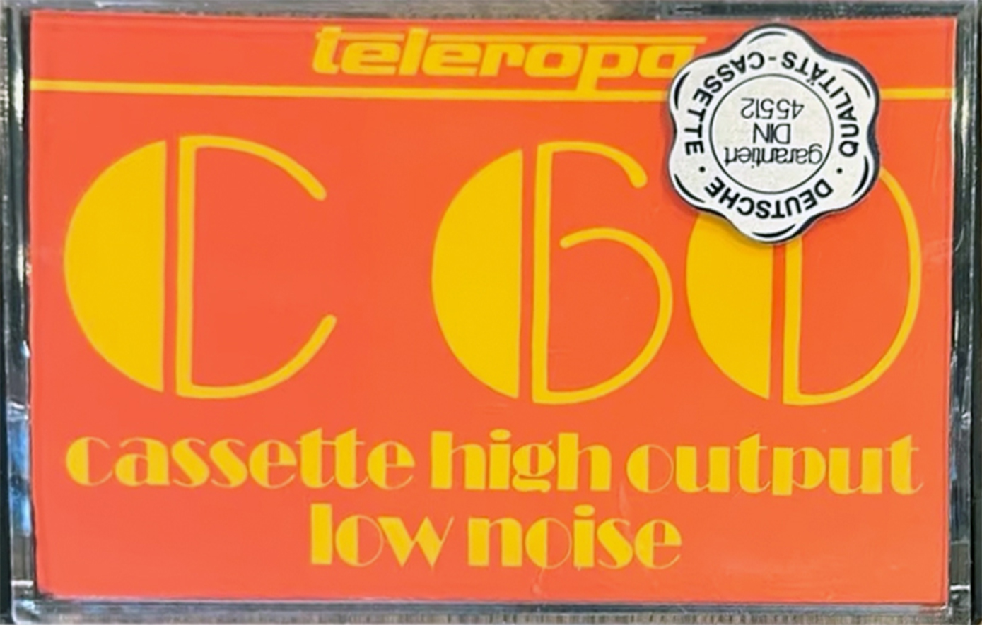 Compact Cassette Teleropa 60 Type I Normal 1978 Germany