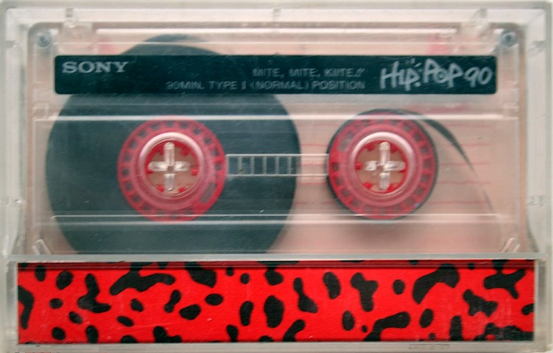 Compact Cassette Sony Hip-Pop 90 Type I Normal 1988 USA