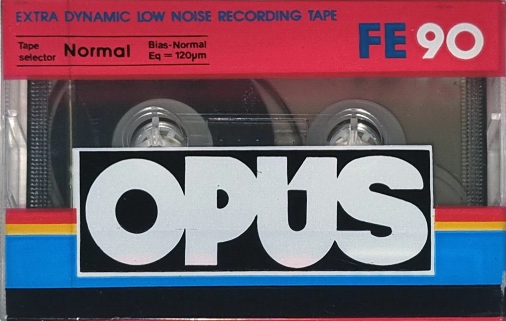 Compact Cassette Opus FE 90 Type I Normal 1991 Australia