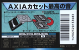 Compact Cassette AXIA K1 74 "K1C 74" Type I Normal 1997 Japan