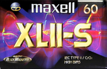 Compact Cassette Maxell XLII-S 60 Type II Chrome 1999 Europe