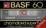2 pack BASF Chromdioxid Super II 60 Type II Chrome 1985 Europe